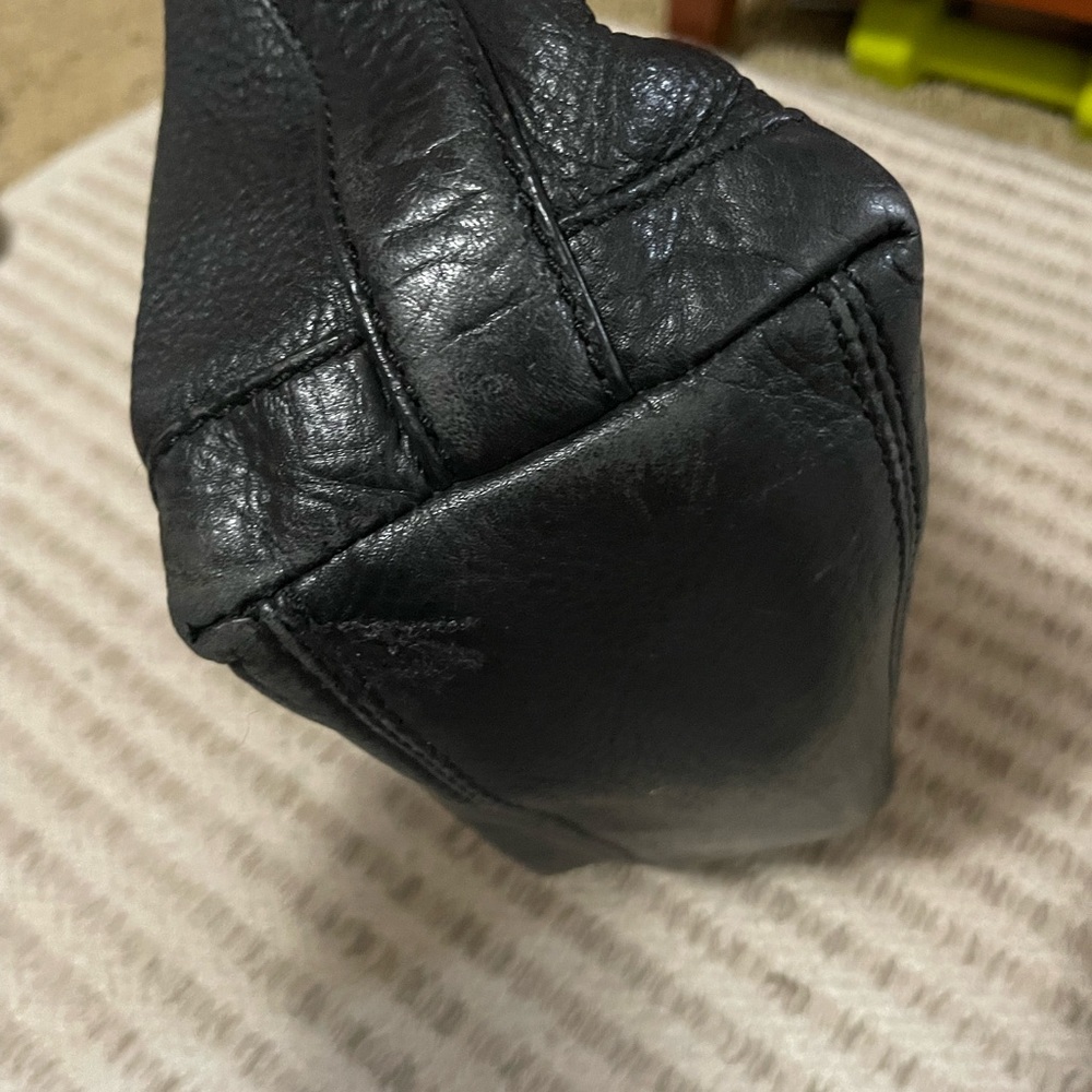 Michael Kors Black Leather Bag / Purse classic vintage in excellent condition - Picture 4 of 9